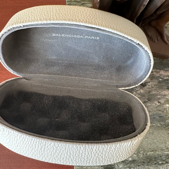 Authentic BALENCIAGA Paris SunglassesCase+plastic card+fabric bag+cleaning cloth main image 10